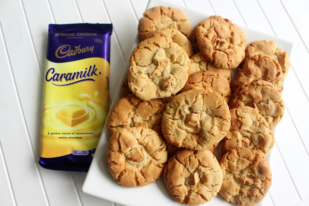 Cadbury Caramilk Cookies